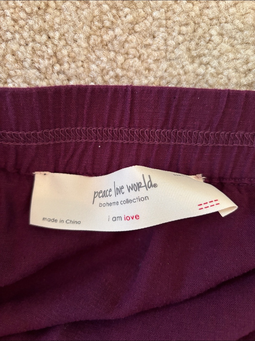 Peace Live World Wrap Skirt - Picture 11 of 12